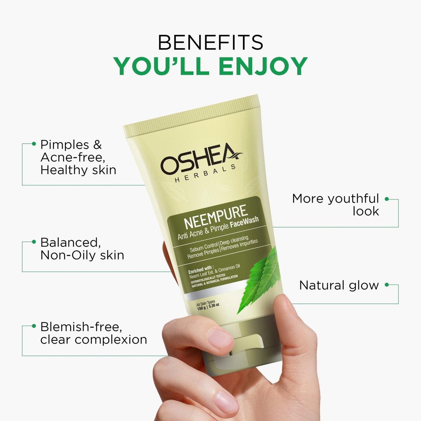 Oshea - Anti-Acne & Pimple Face Wash